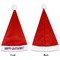 Pinata Birthday Santa Hats - Front and Back (Single Print) APPROVAL