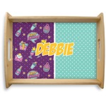 Pinata Birthday Natural Wooden Tray - Large (Personalized)