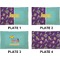 Pinata Birthday Set of Rectangular Dinner Plates (Approval)