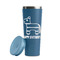 Pinata Birthday Steel Blue RTIC Everyday Tumbler - 28 oz. - Lid Off