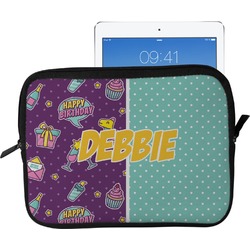 Pinata Birthday Tablet Case / Sleeve - Large (Personalized)