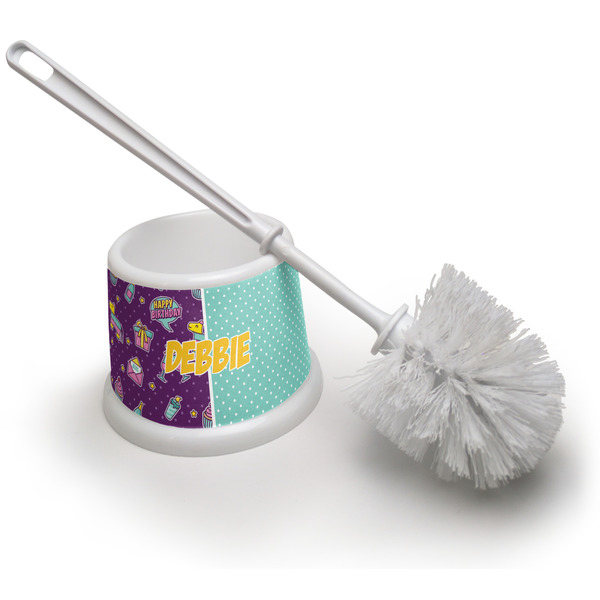 Custom Pinata Birthday Toilet Brush (Personalized)