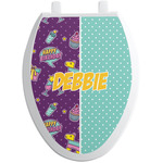 Pinata Birthday Toilet Seat Decal - Elongated (Personalized)