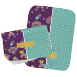 Pinata Birthday Burp Cloths - Fleece - Set of 2 w/ Name or Text