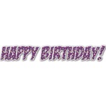 Pinata Birthday Name/Text Decal - Custom Sizes (Personalized)