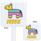 Pinata Birthday White Plastic Stir Stick - Double Sided - Approval