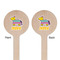 Pinata Birthday Wooden 6" Stir Stick - Round - Double Sided - Front & Back