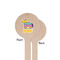 Pinata Birthday Wooden 7.5" Stir Stick - Round - Single Sided - Front & Back