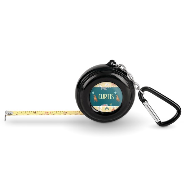 Custom Animal Friend Birthday Pocket Tape Measure - 6 Ft w/ Carabiner Clip (Personalized)