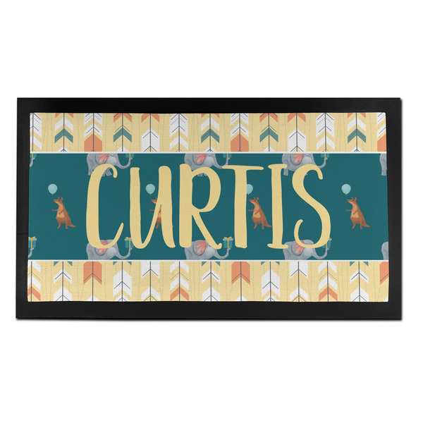 Custom Animal Friend Birthday Bar Mat - Small (Personalized)