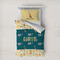 Animal Friend Birthday Bedding Set- Twin XL Lifestyle - Duvet