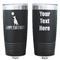 Animal Friend Birthday Black Polar Camel Tumbler - 20oz - Double Sided  - Approval