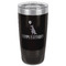 Animal Friend Birthday Black Polar Camel Tumbler - 20oz - Front