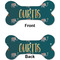 Animal Friend Birthday Ceramic Flat Ornament - Bone Front & Back (APPROVAL)