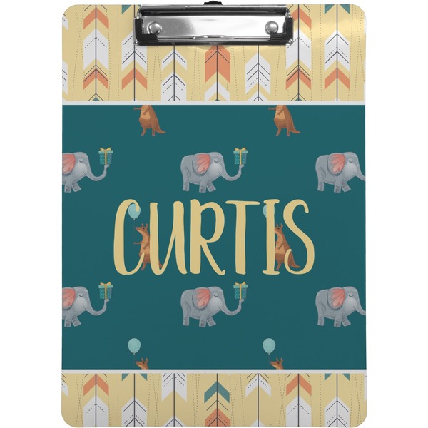 Custom Animal Friend Birthday Clipboard (Letter Size) (Personalized)