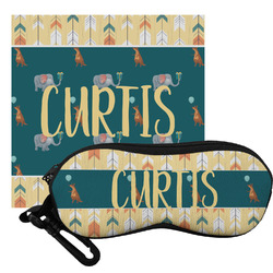 Animal Friend Birthday Eyeglass Case & Cloth (Personalized)