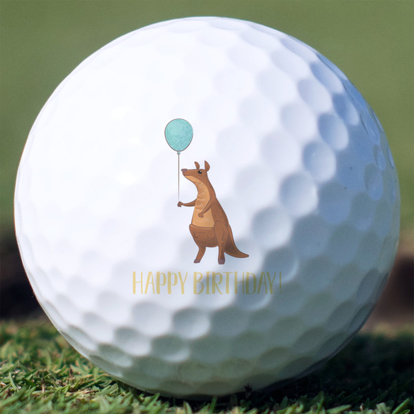 Custom Animal Friend Birthday Golf Balls - Titleist Pro V1 - Set of 12 (Personalized)