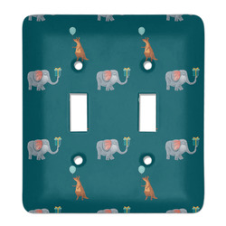 Animal Friend Birthday Light Switch Cover (2 Toggle Plate)