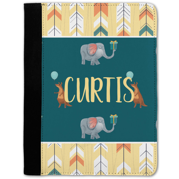 Custom Animal Friend Birthday Notebook Padfolio - Medium w/ Name or Text