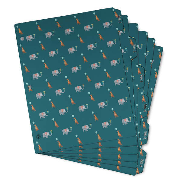 Custom Animal Friend Birthday Binder Tab Divider - Set of 6 (Personalized)