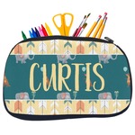 Animal Friend Birthday Neoprene Pencil Case - Medium w/ Name or Text