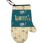 Animal Friend Birthday Right Oven Mitt (Personalized)