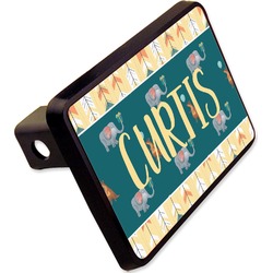 Animal Friend Birthday Rectangular Trailer Hitch Cover - 2" (Personalized)