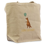 Animal Friend Birthday Reusable Cotton Grocery Bag - Single (Personalized)