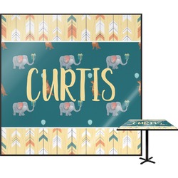 Animal Friend Birthday Square Table Top - 24" (Personalized)