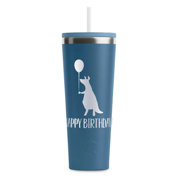 Custom Animal Friend Birthday RTIC Everyday Tumbler with Straw - 28oz (Personalized)