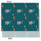 Animal Friend Birthday Tissue Paper - Heavyweight - Medium - Front & Back