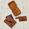 Animal Friend Birthday Travel Jewelry Boxes - Leather - Rawhide - In Context