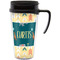 Animal Friend Birthday Travel Mug with Black Handle - Front