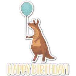 Animal Friend Birthday Graphic Decal - XLarge (Personalized)