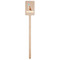 Animal Friend Birthday Wooden 6.25" Stir Stick - Rectangular - Single Stick