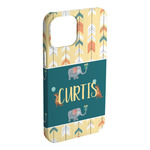 Animal Friend Birthday iPhone Case - Plastic (Personalized)