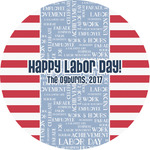 Labor Day Multipurpose Round Labels - 1" (Personalized)