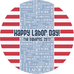 Labor Day Multipurpose Round Labels - 1" (Personalized)