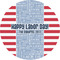 Labor Day 1" Multipurpose Round Labels - Single Sticker