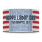 Labor Day 12" Drum Lampshade - FRONT (Poly Film)