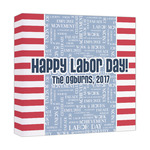 Labor Day Canvas Print - 12x12 (Personalized)