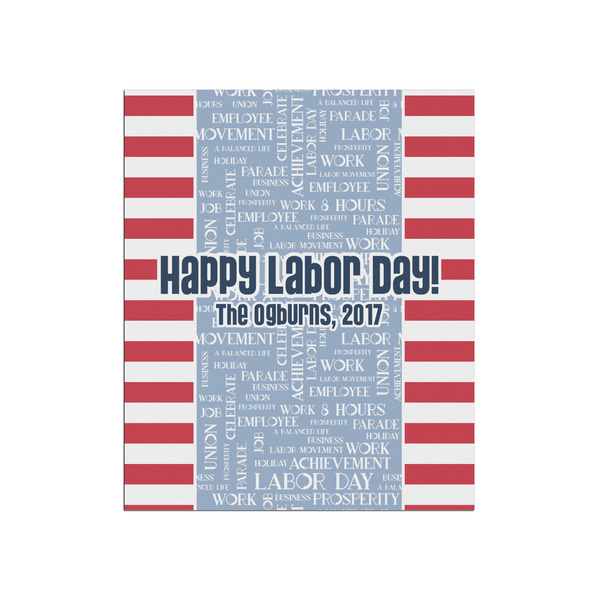 Custom Labor Day Poster - Matte - 20x24 (Personalized)