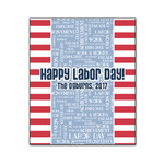 Labor Day Wood Print - 20x24 (Personalized)