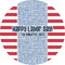 Labor Day 3" Multipurpose Round Labels - Single Sticker