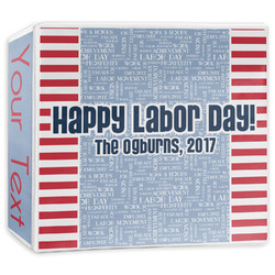 Labor Day 3-Ring Binder - 3 inch (Personalized)