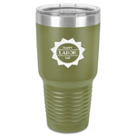 Labor Day 30 oz Stainless Steel Tumbler - Olive - Single-Sided