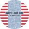 Labor Day 5" Multipurpose Round Label - Single Sticker