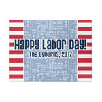 Labor Day 5' x 7' Indoor Area Rug (Personalized)