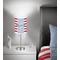 Labor Day 7 inch drum lamp shade - in room