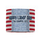 Labor Day 8" Drum Lampshade - FRONT (Fabric)